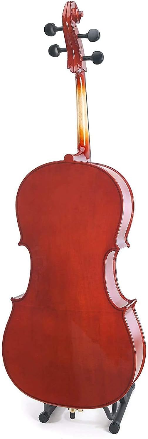 Cecilio Beginner Cello for Kids & Adults with Bow, Case, Strings (Natural)