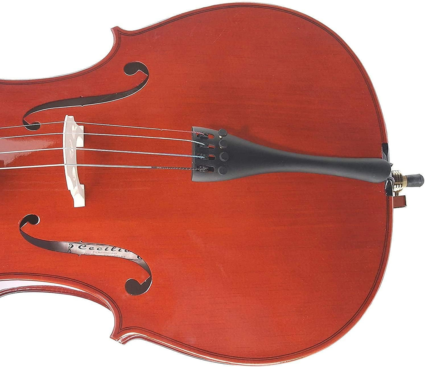 Cecilio Beginner Cello for Kids & Adults with Bow, Case, Strings (Natural)