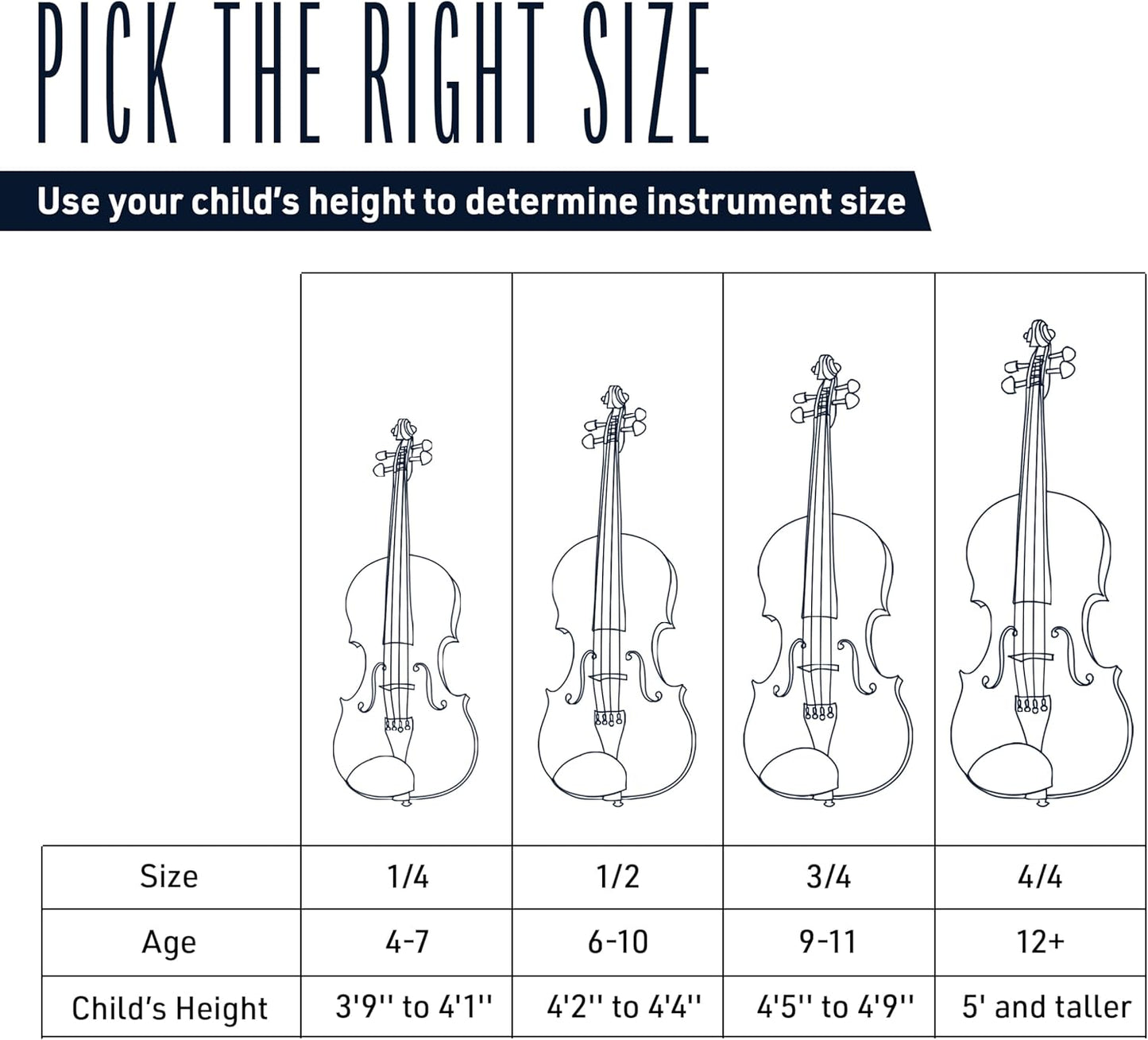 Cecilio Violin CVN-600 4/4 (Full Size) Solid Wood