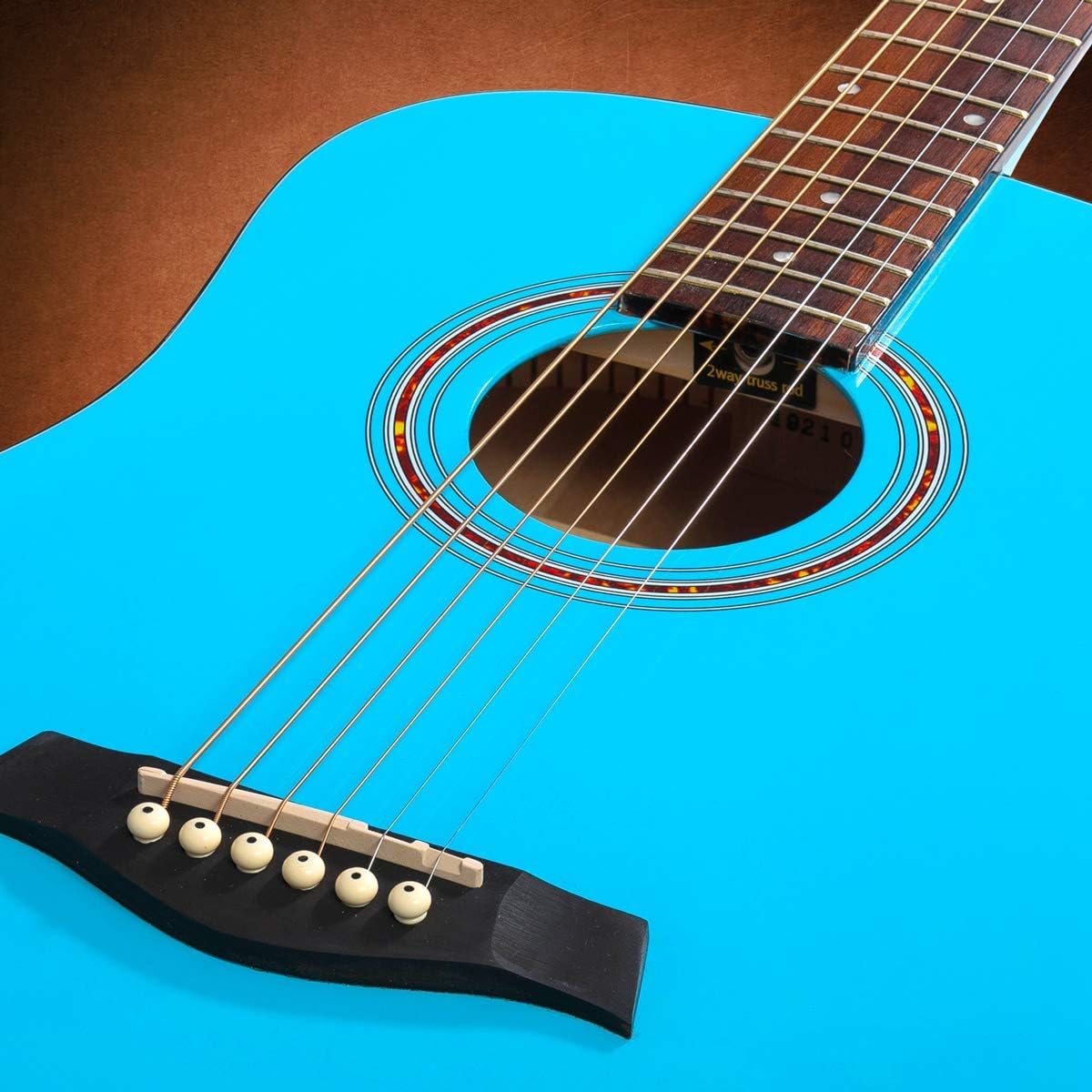Hola! Music Acoustic Guitar 3/4 36-Inch for Beginners and Kids