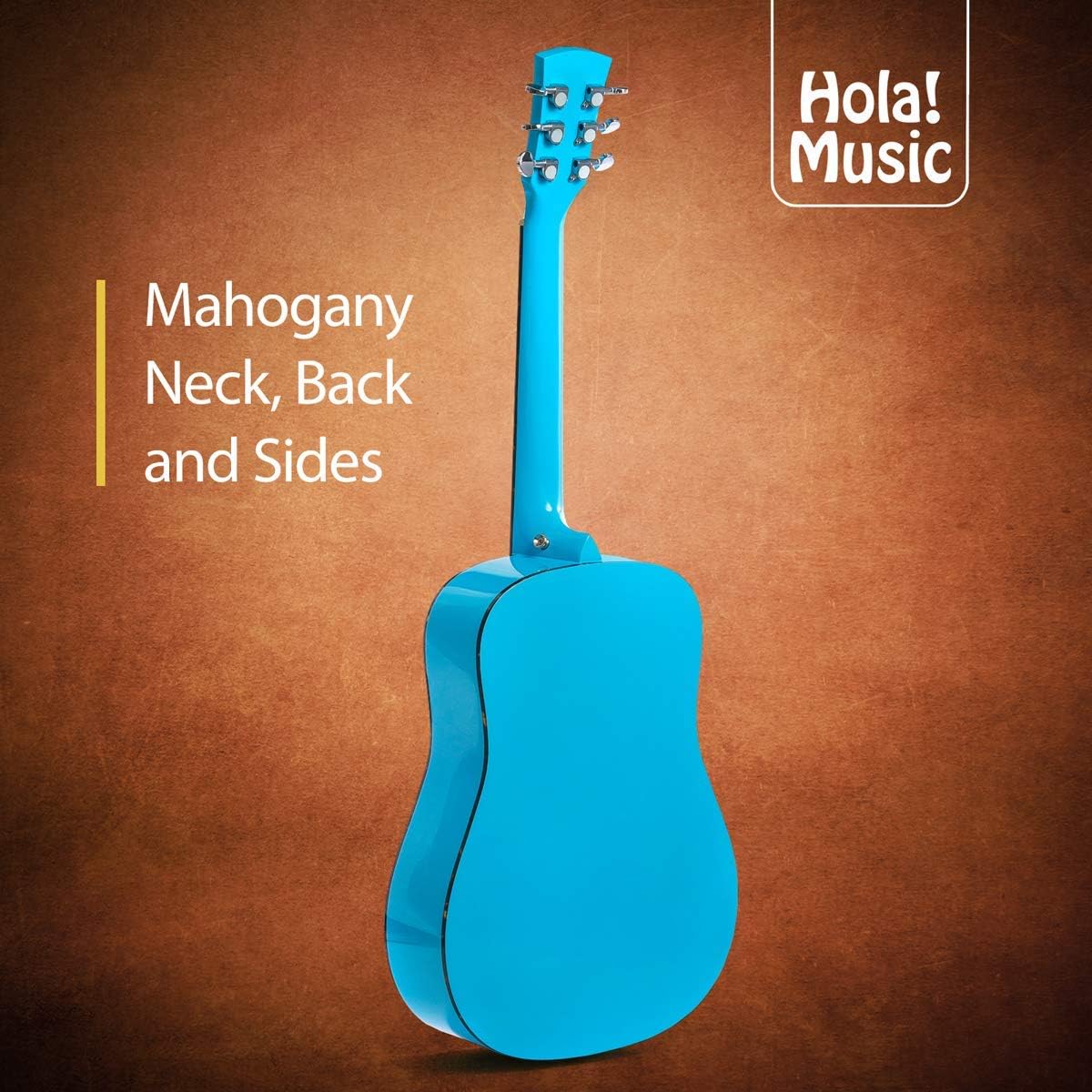 Hola! Music Acoustic Guitar 3/4 36-Inch for Beginners and Kids