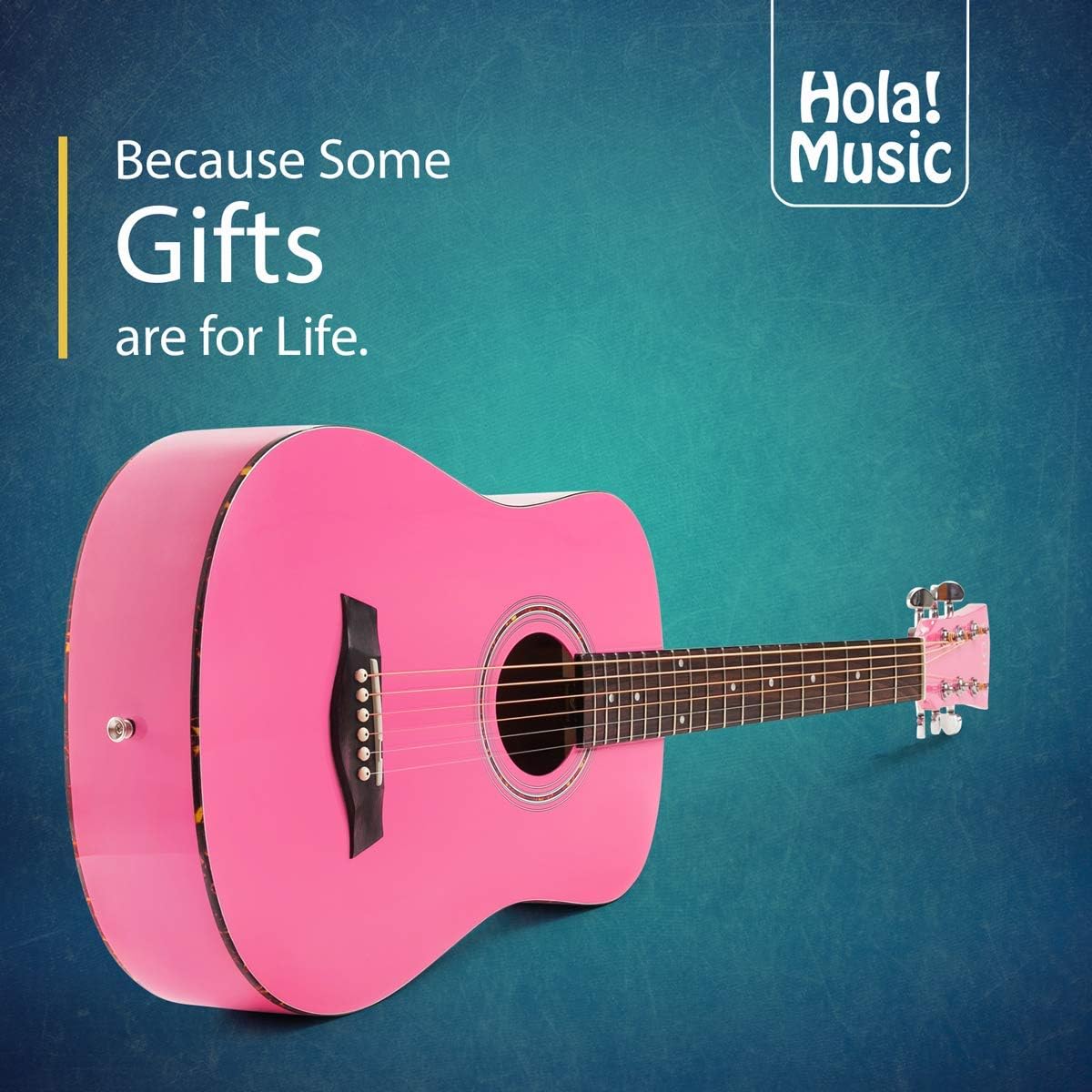 Hola! Music Acoustic Guitar 3/4 36-Inch for Beginners and Kids