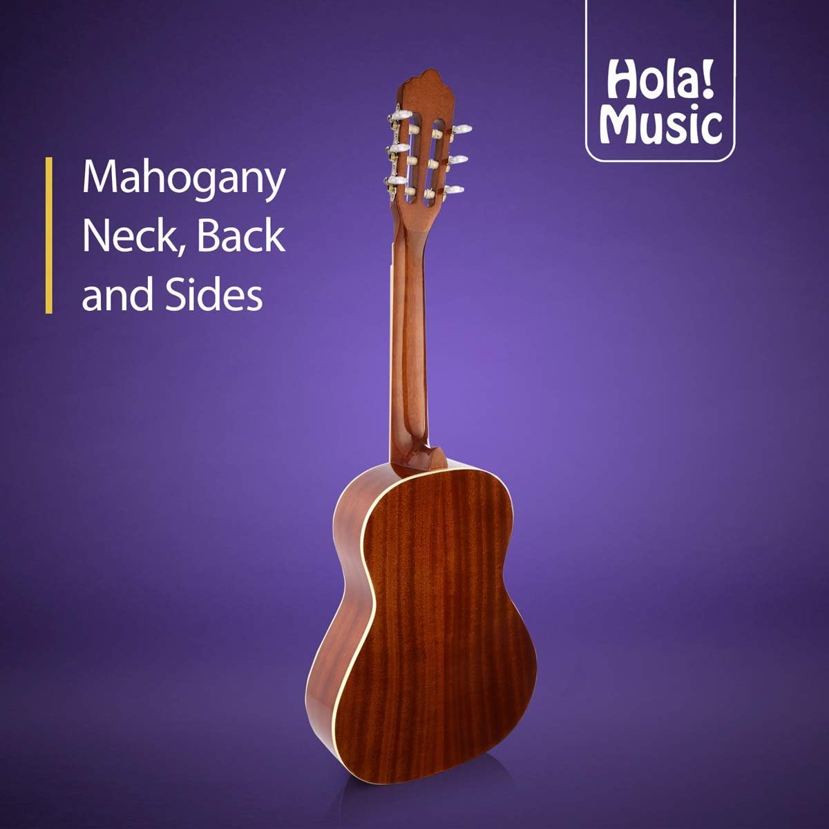 Hola! Music Classical Guitar HG-34 1/2 Size 34-Inch
