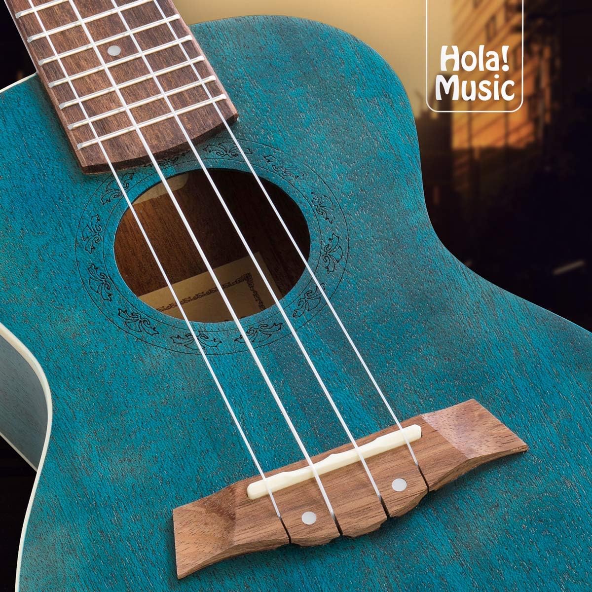 Hola! Music Concert Ukelele HM-124 24-Inch