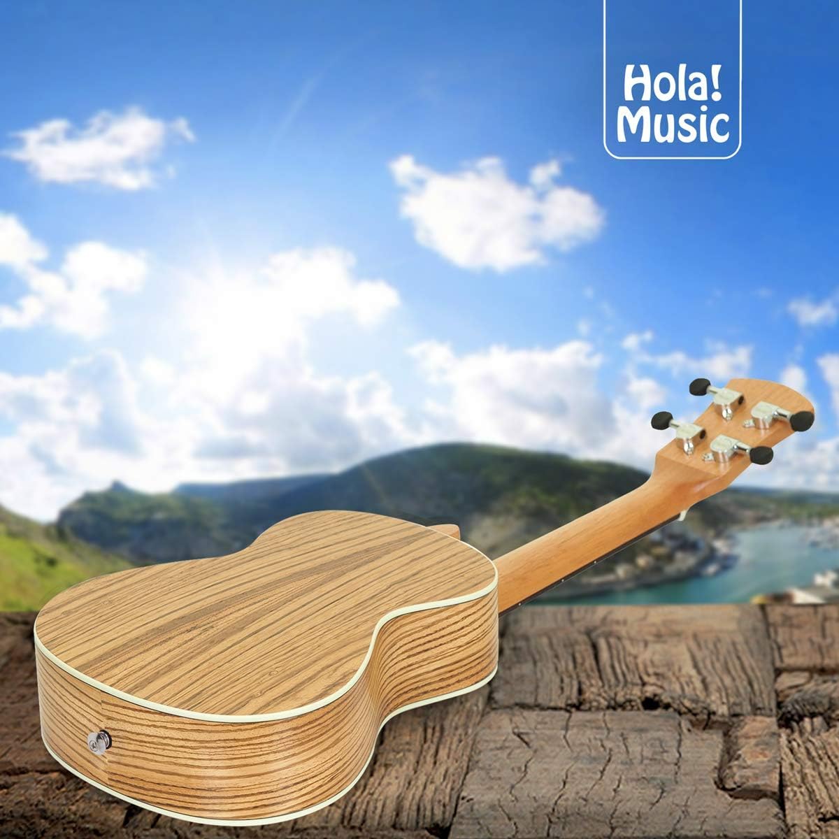Hola! Music Concert Ukelele HM-124 24-Inch