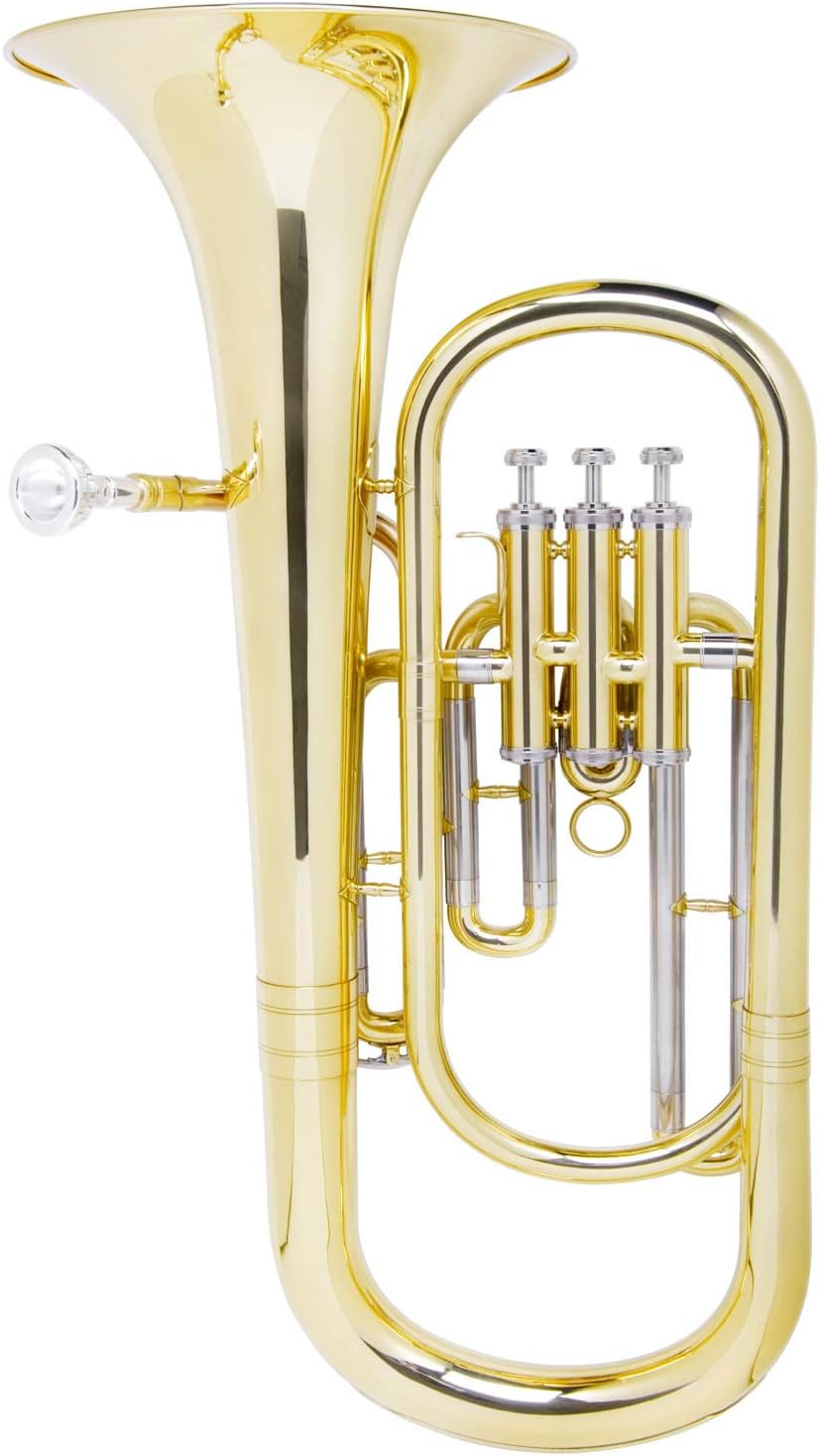 Mendini Baritone Horn MBR-30 B Flat (Intermediate)