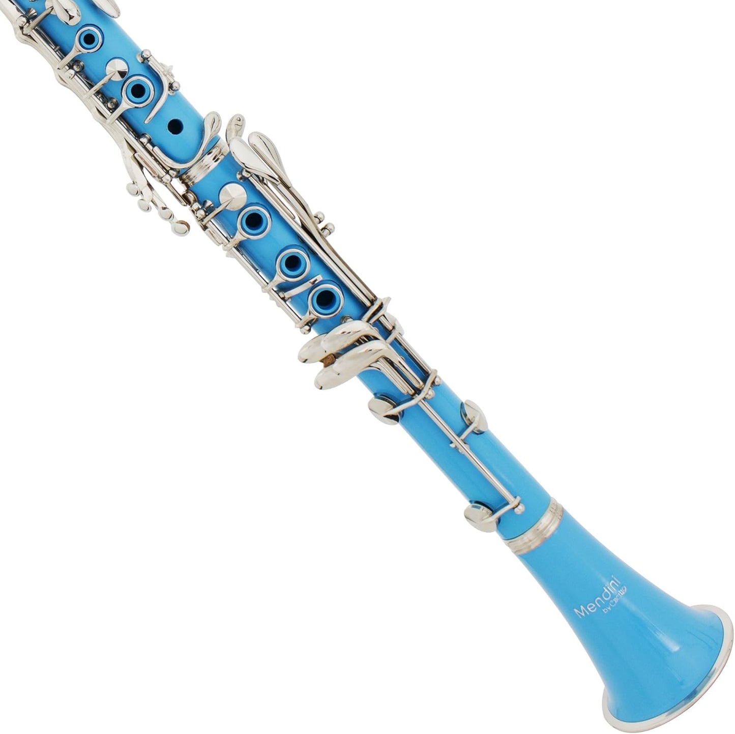 Mendini Beginner Clarinet B Flat with Case, Stand, Mouthpiece, Reeds