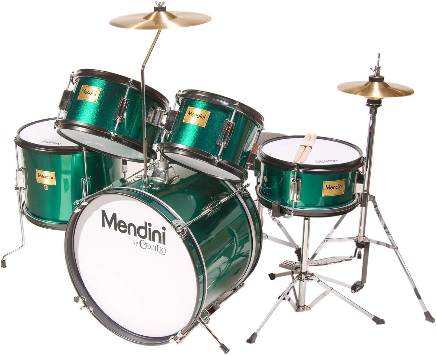 Mendini Kids Drum Set 5-Piece 16-Inch