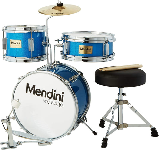 Mendini Kids Drum Set 4-Piece 13-Inch