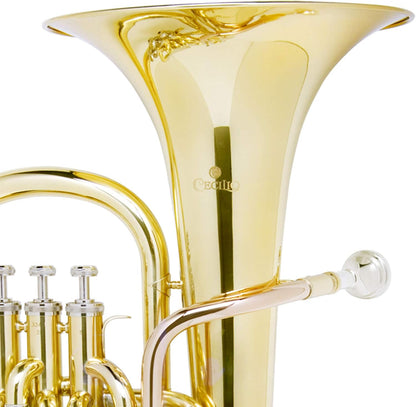 Mendini Baritone Horn MBR-30 B Flat (Intermediate)