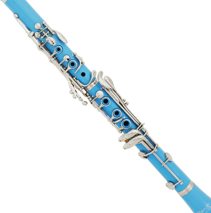Mendini Beginner Clarinet B Flat with Case, Stand, Mouthpiece, Reeds